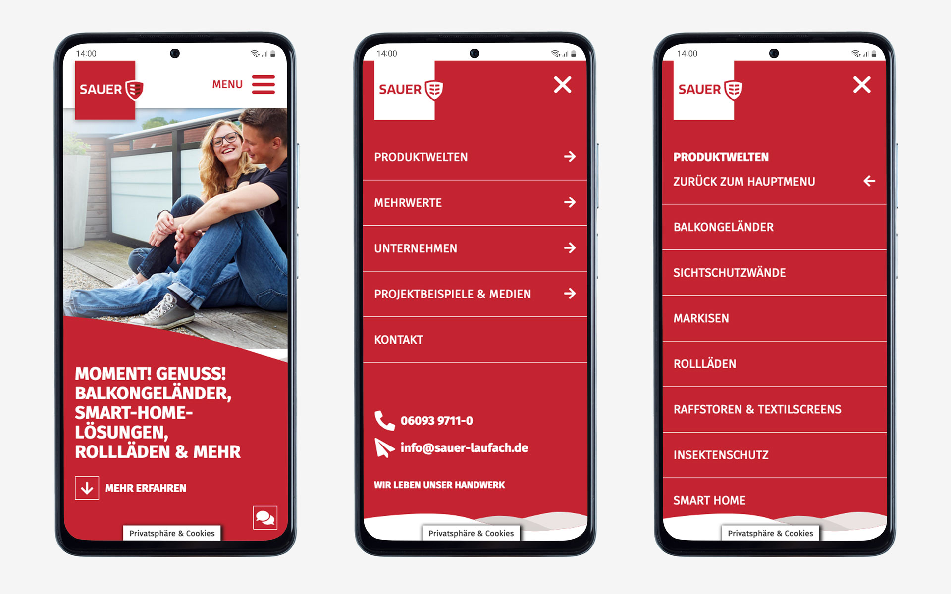 machart_sauer_web_phone_4 Mobile Navigation Website Philipp Sauer GmbH